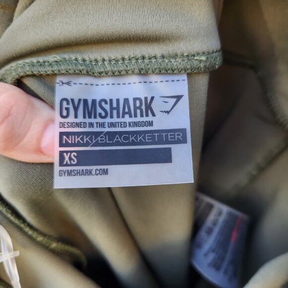 5/$100 SALE - Gymshark x  Nikki Blackketter Dynamic Legging in Olive - Picture 7 of 8